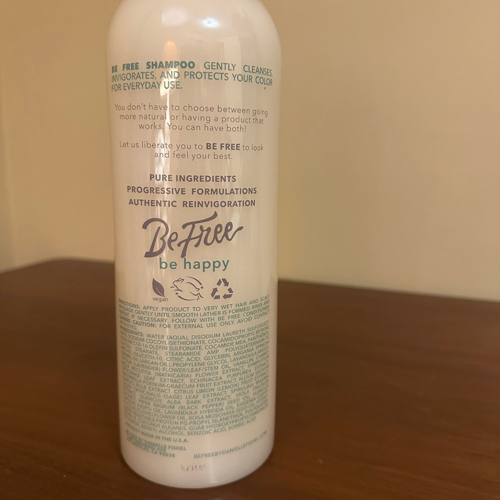 Be Free Lavender Shampoo by Danielle Fishel 32 oz bottle - Picture 2 of 2